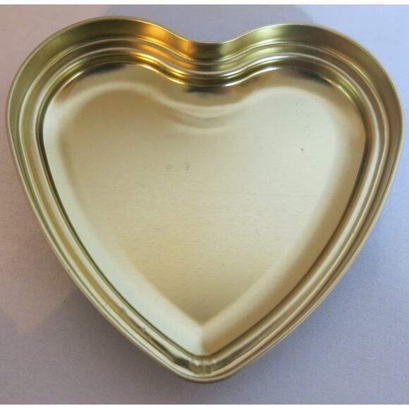 Hersheys Kisses Heart Tin Candy Vintage Retro "A Kiss for You" Red Blue Empty - Picture 8 of 9